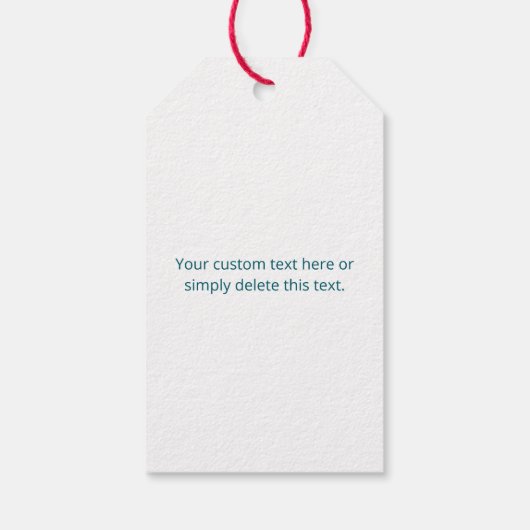 Étiquettes-cadeau Votre logo avec code QR modifiable et Ombre de dég (Dos)