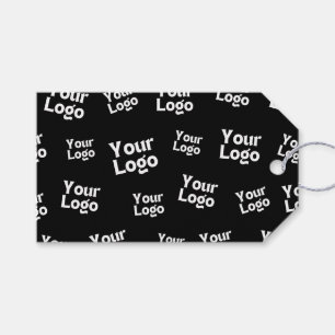 Étiquettes-cadeau Votre logo de conception ou d'entreprise Placeme