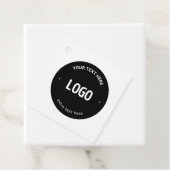 Étiquettes Cadeau Votre logo, image ou conception et texte modifiabl (En situation)