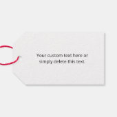 Étiquettes-cadeau Votre logo | Logo, Motif de conception ou d'image  (Dos (Horizontal))