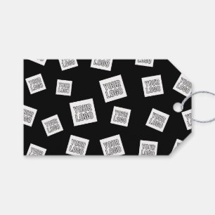 Étiquettes-cadeau Votre logo, photo ou autre image Placement aléat