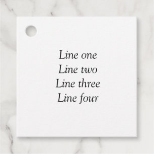 Étiquettes Cadeau Votre message ici ajoutez le nom de texte image mo