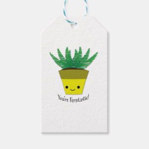 Étiquettes-cadeau Vous êtes Ferntastic Fern