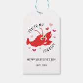 Étiquettes-cadeau Vous êtes My Lobster Valentine (Devant)