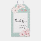 Étiquettes-cadeau Vous êtes Teariffic Tea Pot & Cups Merci (Dos)