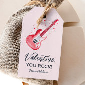 Étiquettes-cadeau Vous Rock Guitare Électrique Enfants Valentines Jo