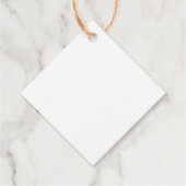 Étiquettes Cadeau Wailea Mariage Monogram (Dos)