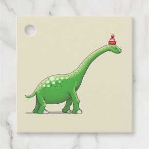 Étiquettes Cadeau Walter le Dinosaure