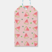 Étiquettes-cadeau Watermelon Love Motif (Devant)
