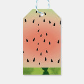 Étiquettes-cadeau Watermelon One dans un Melon Premier Merci d'anniv (Dos)