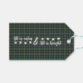 Étiquettes-cadeau Watson, ancien clan écossais Tartan (Devant (Horizontal))