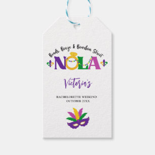 ÉTIQUETTES-CADEAU WEEK-END DE NOLA BACHELORETTE