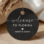 Étiquettes Cadeau Welcome Gift Tag, Wedding Welcome Bag, Chalkboard<br><div class="desc">Ce sont les petites étiquettes cadeaux parfaites. Vous pouvez customiser du texte avant et du texte arrière.</div>