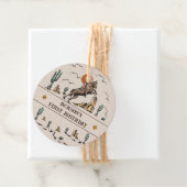 Étiquettes Cadeau Western Cowgirl fête d'anniversaire (En situation)