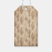 Étiquettes-cadeau Western Recherché Anniversaire Merci (Dos)