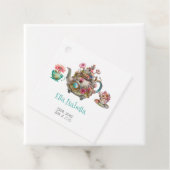 Étiquettes Cadeau Whimsical Afternoon Tea Party (En situation)