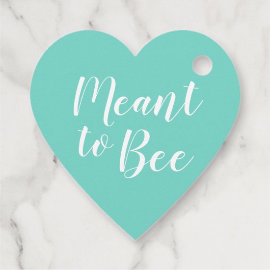 Étiquettes Cadeau Whimsical Signifie Avoir Un Mariage Couple Mignonn (Dos)