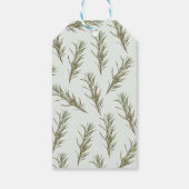 Étiquettes-cadeau Whispers de romarin (Dos)