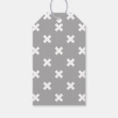 Étiquettes-cadeau White cross stitches (Devant)
