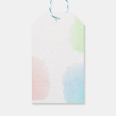 Étiquettes-cadeau Wild One Tribal Woodland Animaux Favoriser les éti (Dos)