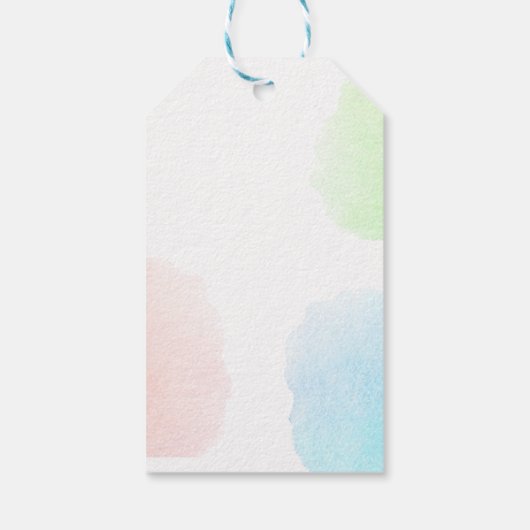 Étiquettes-cadeau Wild One Tribal Woodland Animaux Favoriser les éti (Dos)