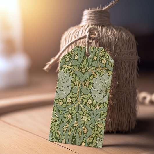 Étiquettes-cadeau William Morris