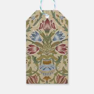 Étiquettes-cadeau William Morris Brocade Motif de fond d'écran flora