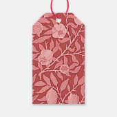 Étiquettes-cadeau William Morris - Grenade design (Devant)