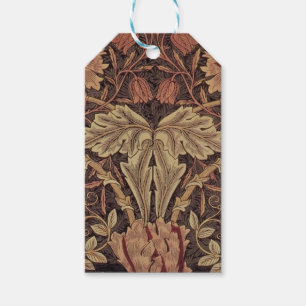 Étiquettes-cadeau William Morris Honeysuckle Classic English Art