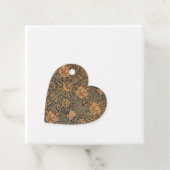 Étiquettes Cadeau William Morris Honeysuckle Rich Wallpaper (En situation)