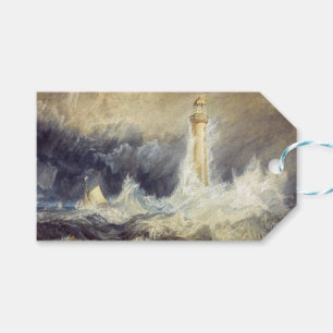Étiquettes-cadeau William Turner - Phare de Bell Rock