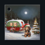 Étiquettes Cadeau Winter Dachshund Caravan Christmas Adventure<br><div class="desc">Laissez-vous tenter par la magie d'une nuit d'hiver enneigée alors qu'une caravane glisse gracieusement à travers le paysage illuminé par la lune. La beauté sereine de la neige scintillante et l'éclat enchanteur de la lune créent une scène captivante, promettant une aventure de Noël inoubliable remplie de chaleur, de joie et...</div>