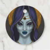 Étiquettes Cadeau witch (Devant)