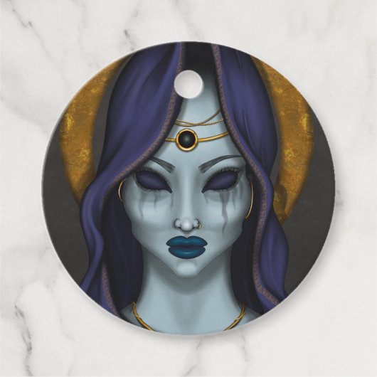 Étiquettes Cadeau witch (Devant)