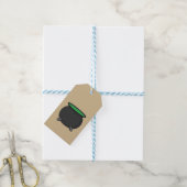 Étiquettes-cadeau Witch Cauldron (Avec de laficelle)