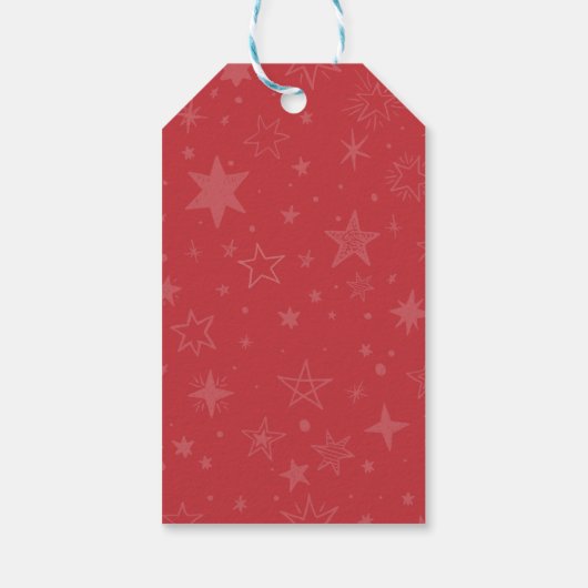 Étiquettes-cadeau Witchy Yule (Dos)