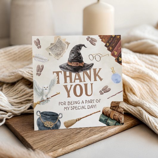 Étiquettes Cadeau Wizard Party Favor Tag