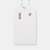 Étiquettes-cadeau Wolfenoot - Parti Wolf (Dos)