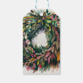 Étiquettes-cadeau Wreath (Dos)