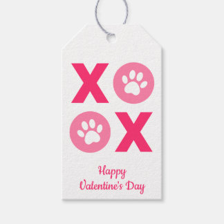 Étiquettes Cadeau XOXO Jour de la Saint-Valentin E