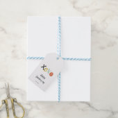 Étiquettes-cadeau "XOXO" Joyeuse Saint-Valentin (Avec de laficelle)