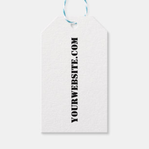 Étiquettes-cadeau YourWebSite.com