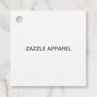 Étiquettes Cadeau Zazzle Apparel Variété Balise Brouillon