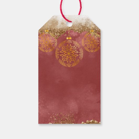 Étiquettes cadeaux (Dos)