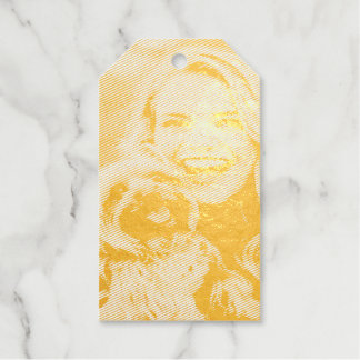 Étiquettes Cadeaux Ajouter une photo de Yorkshire Terrier Personnalis