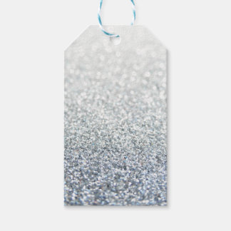 Étiquettes cadeaux argent et gris