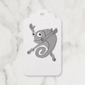 Étiquettes Cadeaux Awesome Chameleon (Verso)