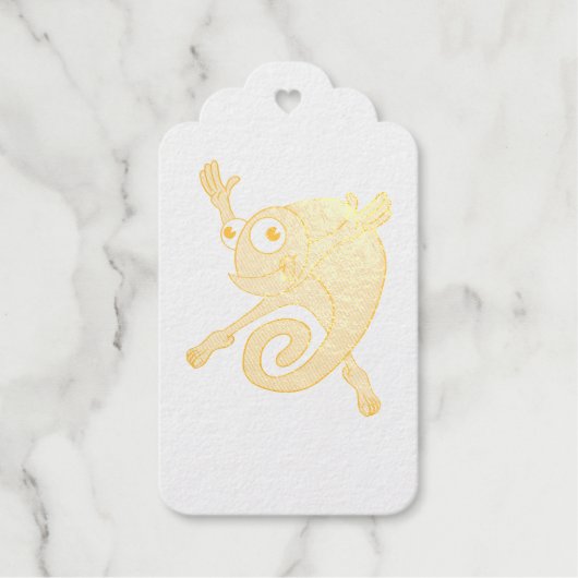 Étiquettes Cadeaux Awesome Chameleon (Recto)