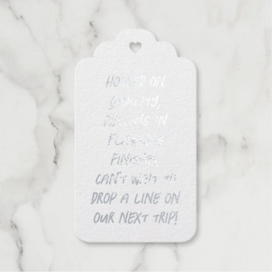 Étiquettes Cadeaux Balise cadeau (Recto)