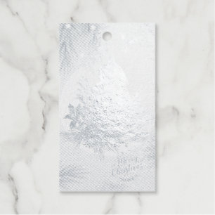 Étiquettes Cadeaux Balise Cadeau Foil, Balises Cadeau Rectangle Foil,